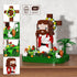 FCEYOUT Set, (354 Jesus Building Block Cross Bible Story Jesus Figures, Creative Christian Toy, Easter, Christian Gift