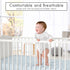 2-Piece Set Sweet Jojo Designs Baby Crib Sheets (Vintage Airplane) for Boys, Infant Nursery, Toddler Room - Fitted
