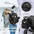 Backpack, Pack RUVALINO Diaper Bag Multifunction Travel Maternity Baby Changing Bags, Large Capacity, Waterproof, Black
