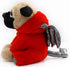 Pug Devil Stuffed Animal, Plushies Dog in Devil Costume, Funny Plush Toys for Kids, 12 Inch