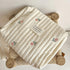 Baby Stroller Storage Bag, Diaper Organizer Pouches, Embroidered Mommy Bag for Outdoor Infant Carriages
