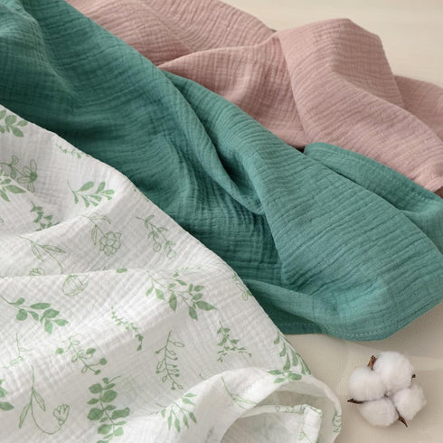 SEVDO 3 Pack 38 40 inches (3-piece Set Swaddle Blankets for Newborn, Breathable Soft Receiving Blanket, Large x Swaddle