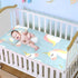 SyXIOP 28" 52" A Cute Cartoon White Unicorns Cooling Baby Crib Mattress x Ultra Soft Pads for Bed Washable