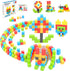PicassoTiles 60pc Magnetic Puzzle Cube Building Set 1 Inch 3D Blocks STEM