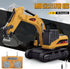 BRRRRT 1/64 3+ Full Proportion Remote Control Excavator,Remote Control Construction Vehicles with Metal Shovel,Type-C