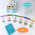 Editorial GEU Toddler Educational Toys | Spanish Learning for Kids | Montessori Talking Flashcards - Pocket Speech |