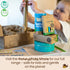 Honeysticks My First Paint Brush Set, 3 Pack Jumbo Brushes for Babies and Toddlers, Vegan with Storage Container