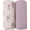 LifeTree Baby Swaddle Blankets Girls, Organic Muslin Swaddle Blankets Unisex Swaddling Wrap