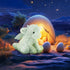Apricot Lamb Toys Plush Green Dragon Dinosaur Stuffed Animal, Soft Cuddly 8 Inch for Children