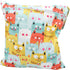 Pongnas Cute Cat Print Reusable Cloth Diaper Bag with Zipper Washable Hanging Wet & Dryfor