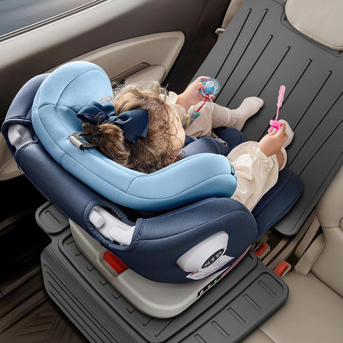'-1 insefocc Car Seat Protector for Child Car SeatTPE Waterproof & Anti-Slip No Imprints,carseat Protector car seat