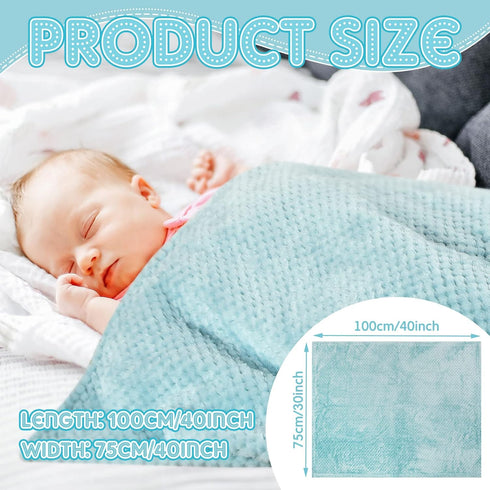 6 Cozy Kids,6 (30 40 Inch) Pcs Baby Blanket Flannel Fuzzy Throw Blankets Soft Warm Fleece Sherpa Blanket for Newborn