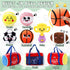 7 Playset, HyDren Pcs My First Sports Bag Plush Toys Bulit-in Bell Sports Balls and Trophy for Kids Throwing Toys Gift