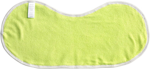 Kiddologic 2 Baby Burp Cloth, Triple Protection, Layers Soft Absorbent Terry, Waterproof Lining, Large Size Curved