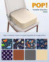 OPZAVYA Toddler Booster Seat for Dining Table and Kitchen Chair Adjustable Safety Straps, PU Leather, Non-Slip, Easy
