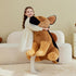 IKASA Giant German Shepherd Dog Stuffed Animal Plush Toy - 26" Jumbo Soft Fluffy Plushie, Gifts for Kids