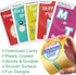 LotFancy Scavenger Hunt Games for Kids, 88 Jumbo Task Cards, Fun Indoor Outdoor Activities, Family Game Night Toy