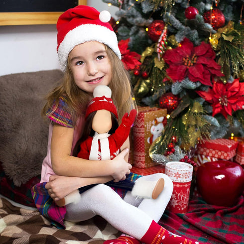 6 18 Inch Set 18 Inch Bencailor Pcs Christmas Doll Clothes and Accessories Winter Outfits Sweaters Trousers Hats Shoes