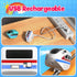 Set, 2-Pack Sets, Goody King Only Electric Train Not Fit with Magnetic Track, Replacement Electric Train Cars, USB