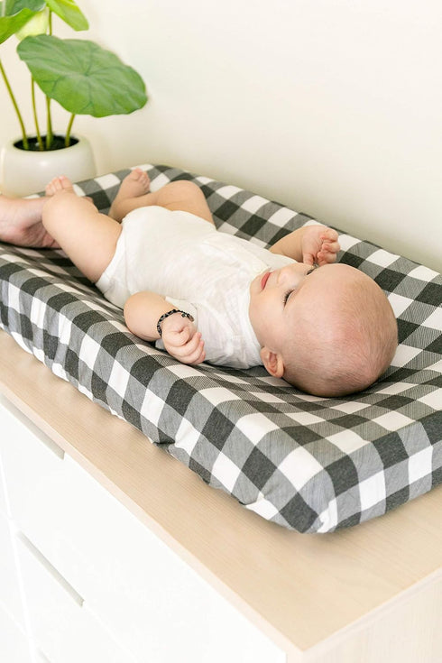 Copper Pearl Premium Knit Changing Pad Cover - Soft, Stylish, Universal Fit for Standard Diaper Changing Pads