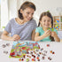 LELEMON - Vehicles Jigsaw Puzzles in Metal Box - 100 Pieces for Kids Ages 4-8 - Fire Truck, Ambulance, Police Car