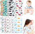 Baby Burp Cloths & Baby Bibs 2-in-1 Design Large Size 3 Layers