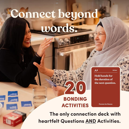 70 Parents Are Human, Relationship Cards, Get to Know Each Other Better, Parents, Families, Teens & Kids Relationship