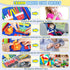 1 2 3 4 URMYWO Busy Board - Montessori Toys for Year Old, Busy Book Toddler Activities with Fine Motor Skills, Autism