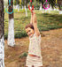 2 Pack Set Hanging Ninja Gymnastic Ring Swing Monkey Bar Climbing Bar Jungle Fist For Outdoor Indoor Backyard