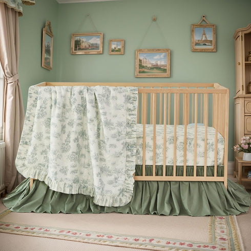 100% Country Brandream Baby Crib Sheets for Girls Boys, Fitted Crib Sheet for Standard Crib and Toddler Mattress, Super