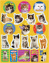 Eureka Motivational Cats Stickers