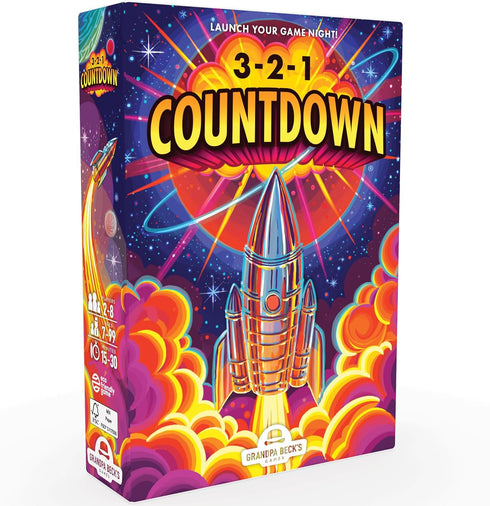 Grandpa Beck's Games 3-2-1 Countdown | Hand Elimination Card Game for Kids,