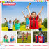 38 Pack Outdoor Games - Potato Sack Race Bags for Kids and Adults, Egg Spoon Relay, 3 Legged Race Bands