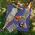 60"x60" MonsterMat Extra Large Waterproof Splat Mat Super Jumbo Mess Mat for Floor & Table Protection Washable Mat