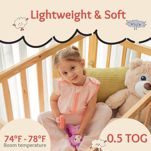 0.5 72% 28% baby deedee Sleep Nest Air TOG | Viscose from Bamboo and Cotton Sleep Sack Sleeping Bag - Baby Wearable