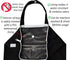 MOM & BAB Wet Bag for Baby and Swimsuit/Wet Bags for Cloth Diapers/Travel/Daycare/School/Gym/Yoga/Baby Shower (One