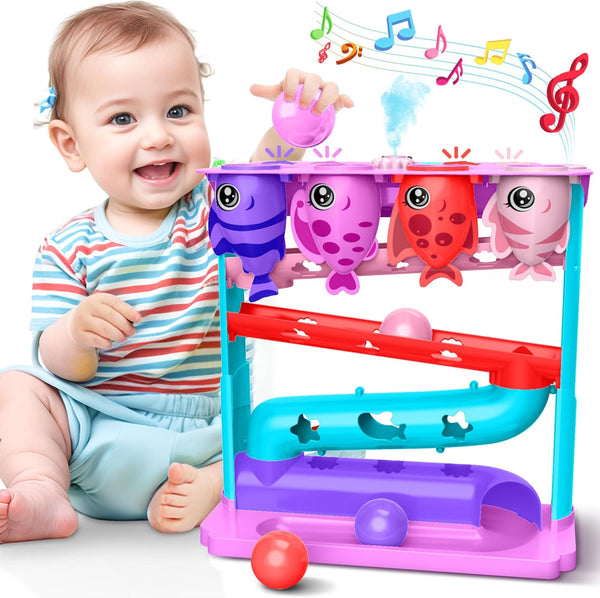 Ball Drop Toy for 1, 2 Years Old Boys & Girls, Interactive
