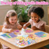 10 Sets 720+ 3-8 iGetooy DIY Mosaic Stickers for Kids, Princess & Unicorn Art Craft Kit with Stickers, Travel Toys