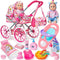 Golray 12 in Baby Doll Toys Set with Stroller for 3 4