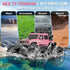 360Rotate 4x4 2.4GHz 6 7 8 9 10 11 12+,Pink NQD Monster Truck Toys, Waterproof RC Truck, Amphibious Remote Control