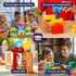 80PCS 3 4 5 6 3-5 4-8 Magnetic Blocks, Magnetic Building Blocks for Kids Ages Year Old, Magnet Cubes, Autism Montessori