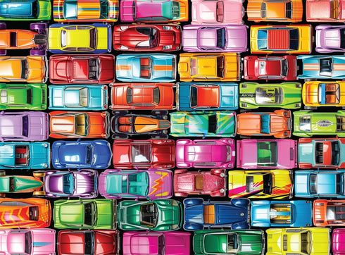 Buffalo Games Lars Stewart Toy Car Spectrum, 1000 Piece Jigsaw Puzzle for Adults, Perfect for Game Nights