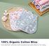 2-in-1 6 Pack 3 Burp Cloths and Baby Bibs - Large Super Absorbent Soft Cotton Burping Cloths for Spit Up, Layers Thick