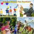 Bubble Wands Set - 32pcs Large Bubble Wand Toy Set for Kids Summer Outdoor Activity Party Birthday Fun