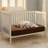 100% Cozy 28x52 28x52 Inches NTBAY Brushed Microfiber Fitted Crib Sheet, Super Soft and Crib Sheet for Standard Crib