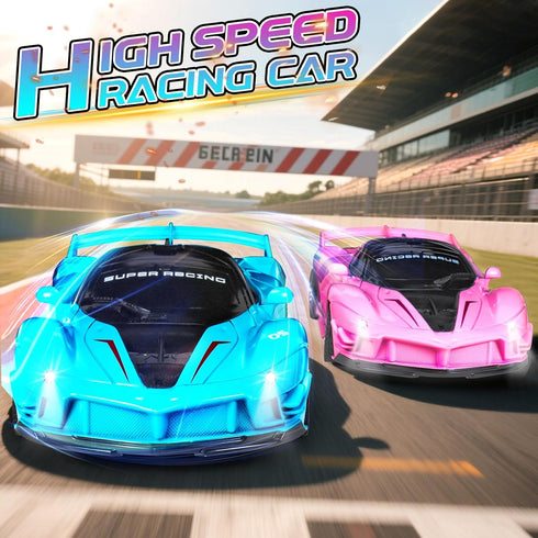 2 Pack 3-5, 1:18 3 4 5 6 7 8-12 Remote Control Car for Girls Scale Hobby Rc Cars Toys for Kids Age Year Old- Model