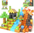 Magnetic Blocks-Build Mine Magnet World Dinosaur Panda Toys Kids Games, Toddler STEM