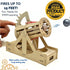 PATHFINDERS STEM Kit Leonardo da Vinci Bombard | Build Your own Cannon | Science kit for Teens and Adults | Mechanical