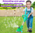 Trimmer 3 4 5 Weed Wacker Bubble Machine for Kids - Electronic Weed Eater Toy with Bubble Solution Included, Grass Toy