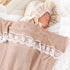 Booulfi Baby Blanket for Girl Toddler Newborn Swaddle Receiving Knit Cotton Blanket Throw Blanket Soft Crochet Preemie